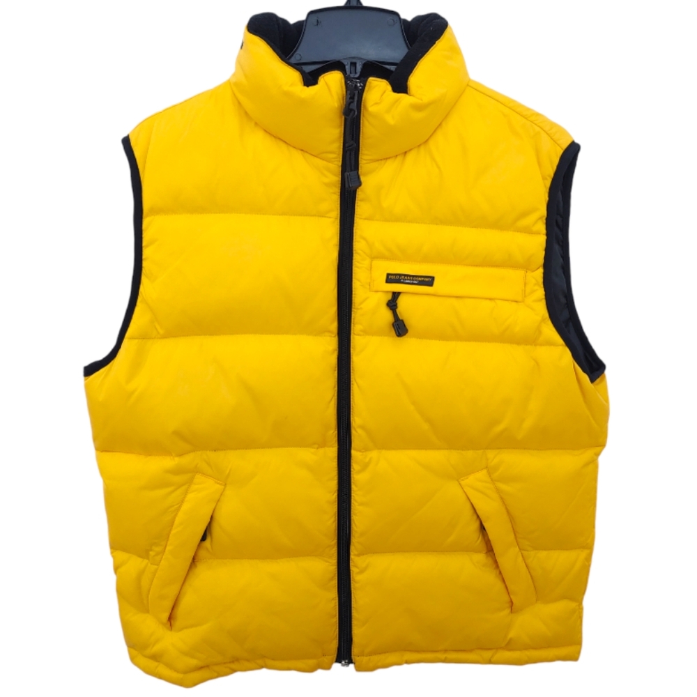 NWOT Vintage Ralph Lauren Women Vest Yellow Size M